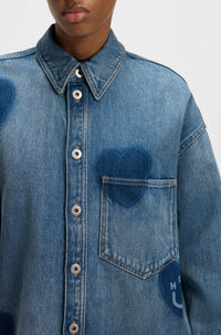 MEDIUM BLUE // CASUAL BLOUSES GARESA_2_B