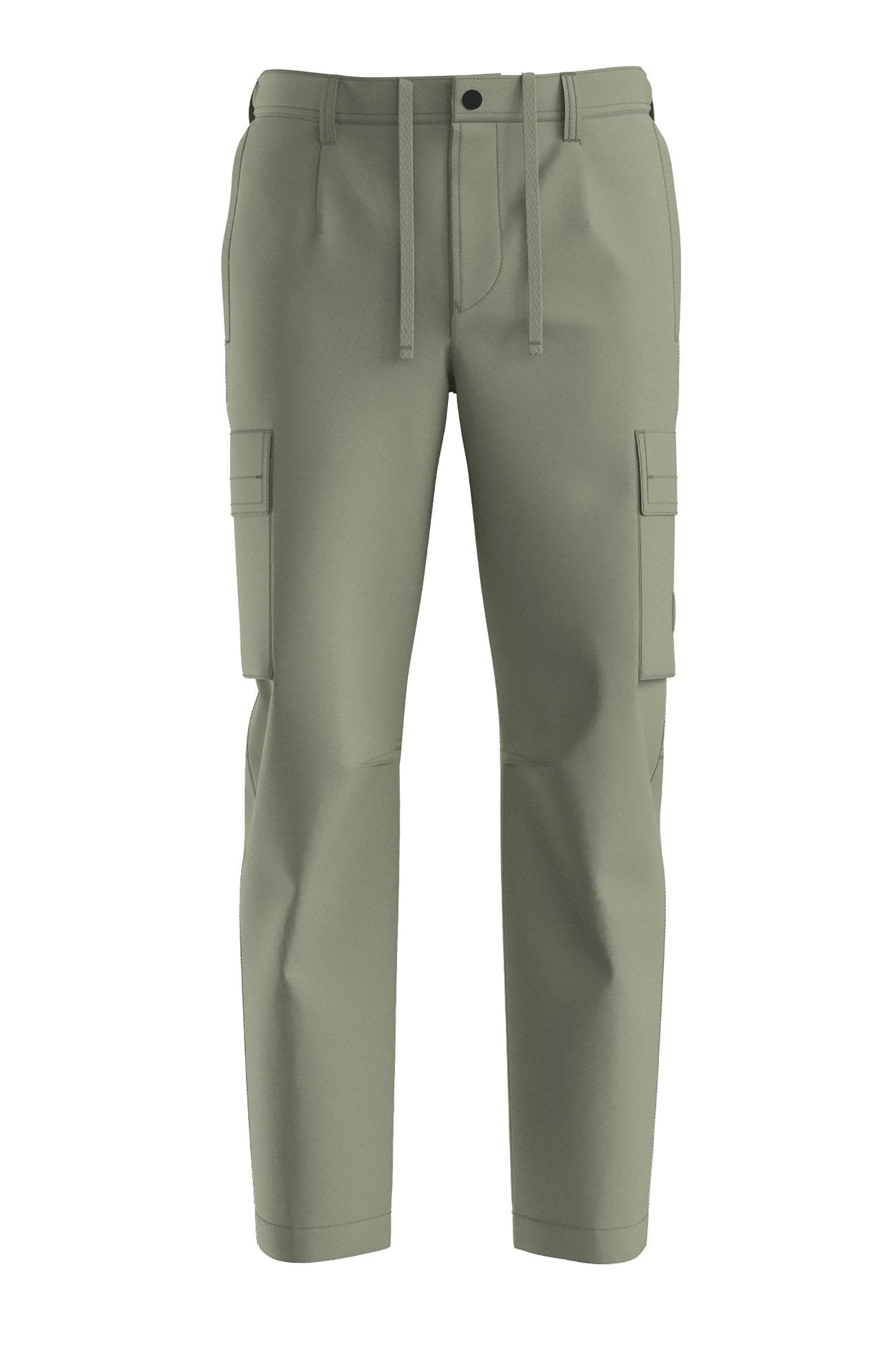 HORS LIGNE // OPEN GREEN // CASUAL TROUSERS SISLA-9-CARGO
