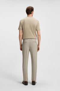 DARK BEIGE // FORMAL TROUSERS H-PERIN-WG-253
