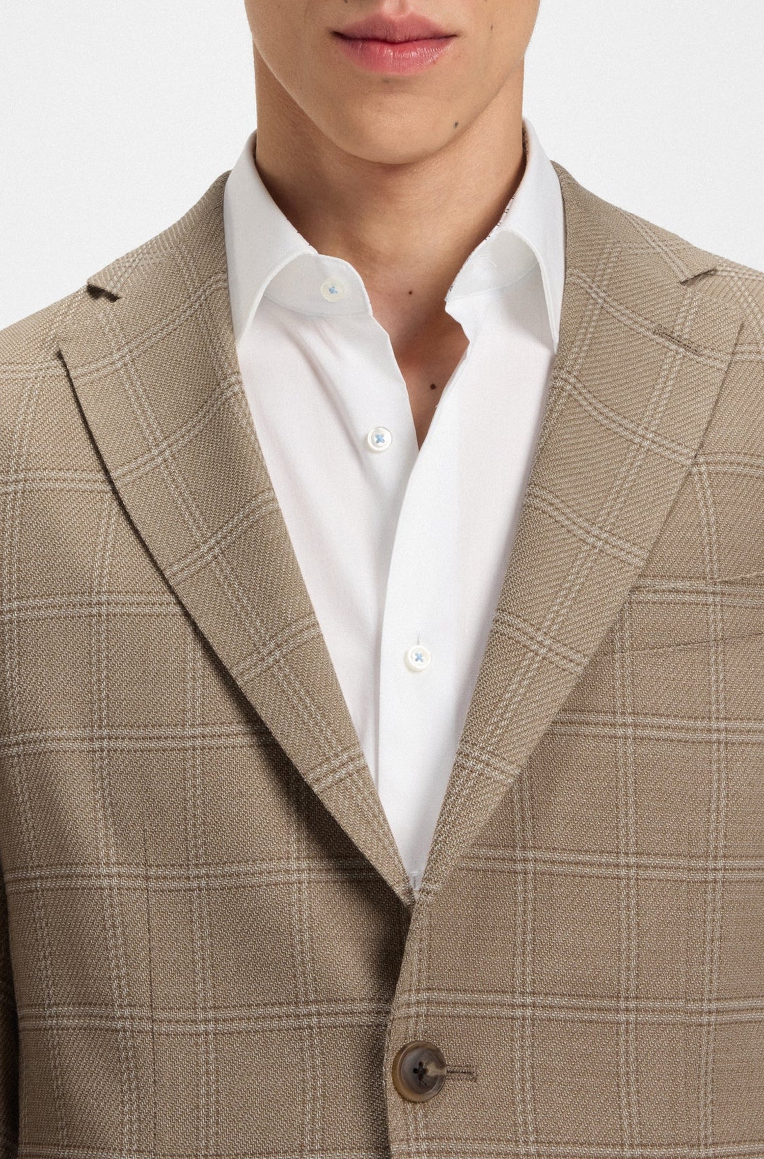 MEDIUM BEIGE // BLAZERS C-HANRY-252