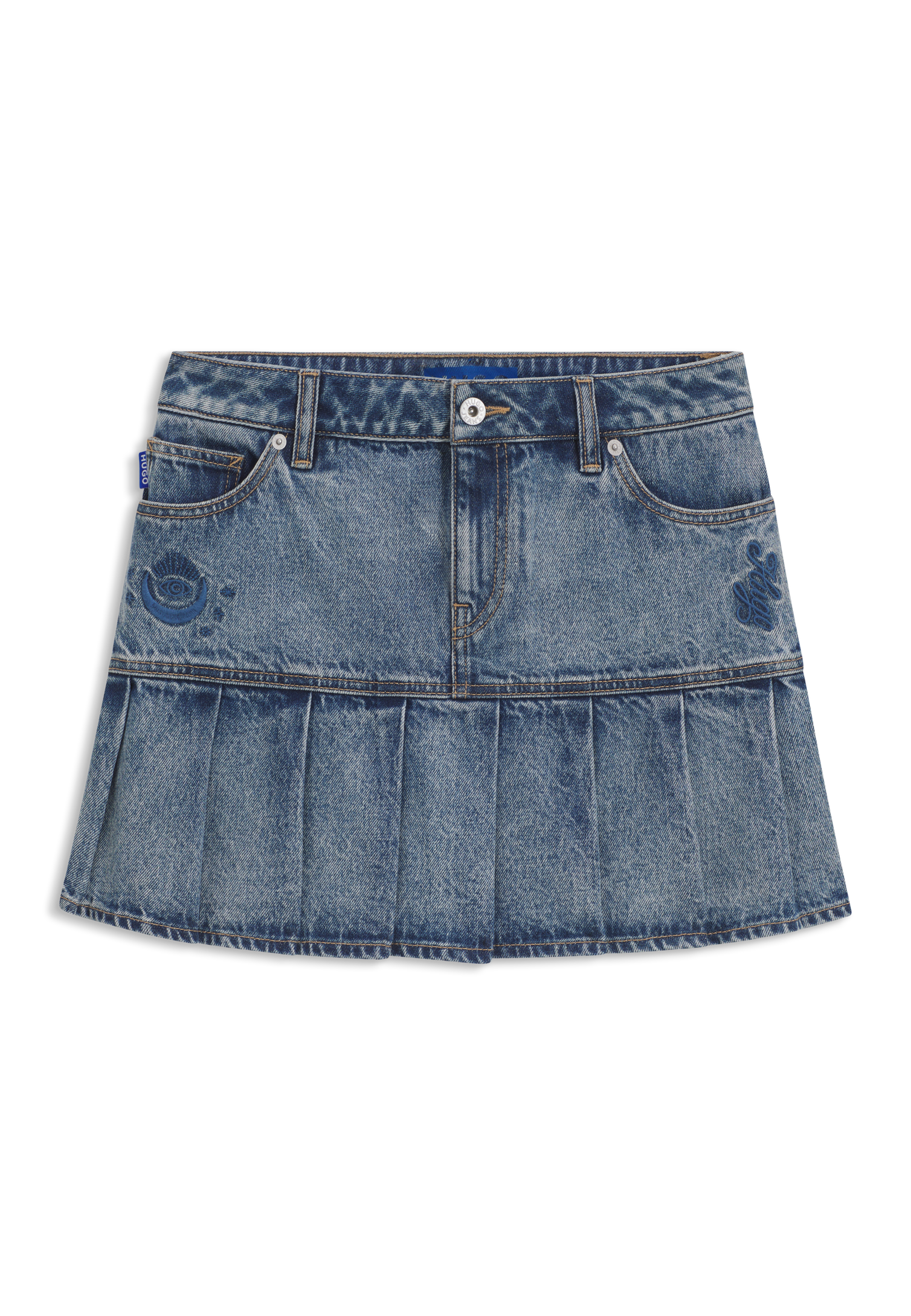 MEDIUM BLUE // CASUAL SKIRTS GABY_B