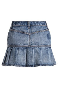 MEDIUM BLUE // CASUAL SKIRTS GABY_B