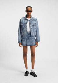 MEDIUM BLUE // CASUAL SKIRTS GABY_B