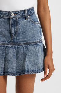 MEDIUM BLUE // CASUAL SKIRTS GABY_B