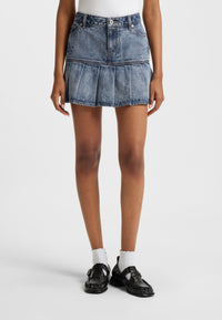 MEDIUM BLUE // CASUAL SKIRTS GABY_B