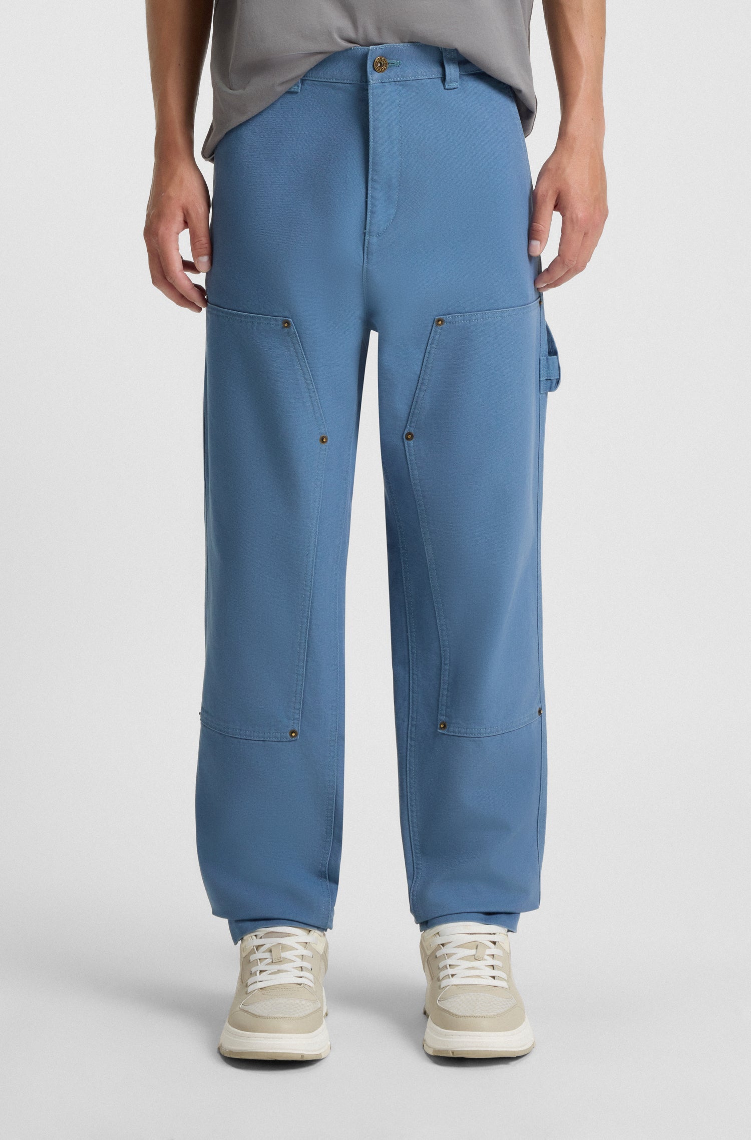 OPEN BLUE // CASUAL TROUSERS GIORO254W