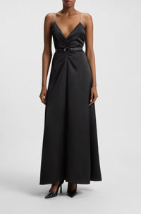 REF ADD // BLACK // JERSEY DRESSES NELINDI