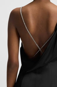 REF ADD // BLACK // JERSEY DRESSES NELINDI