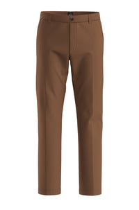 MEDIUM BROWN // CASUAL TROUSERS H-KENT