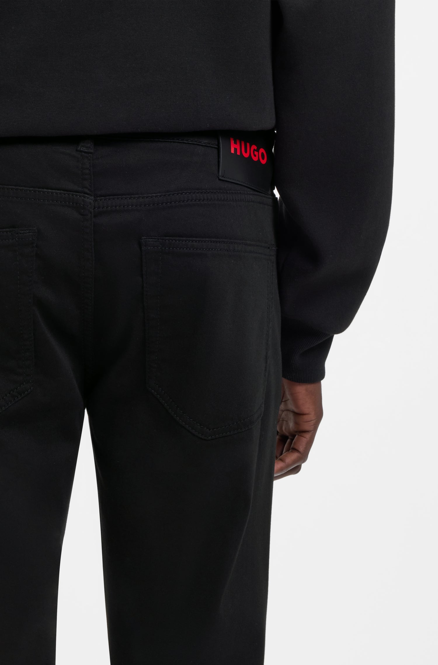 BLACK // JEANS HUGO 734