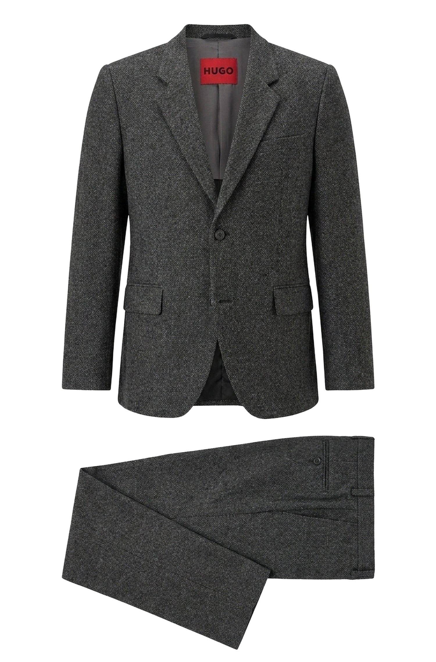 Costume deux pièces Kris en laine - Open Grey