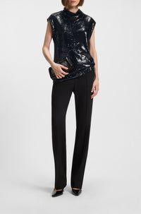 BLACK // CASUAL TOPS EBIB