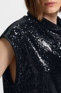 BLACK // CASUAL TOPS EBIB