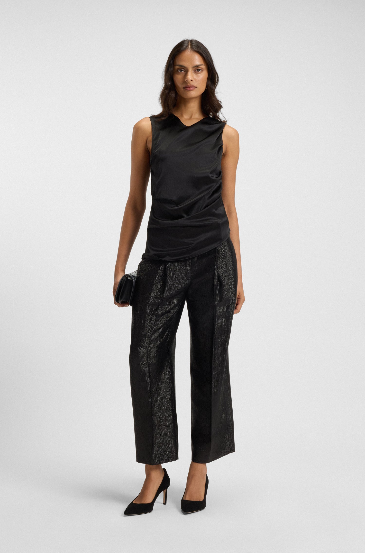 BLACK // CASUAL TOPS ETORSA