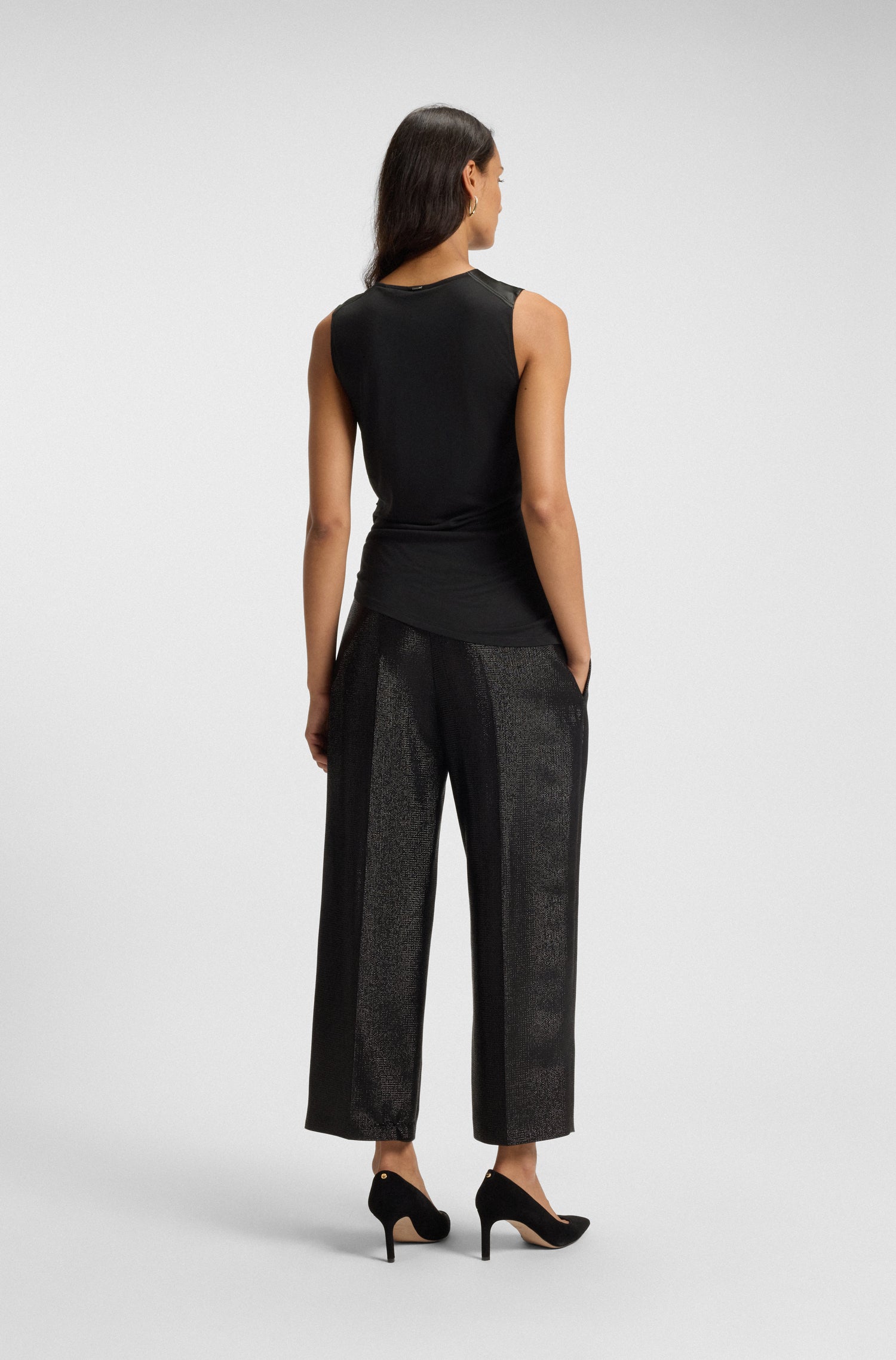 BLACK // CASUAL TOPS ETORSA
