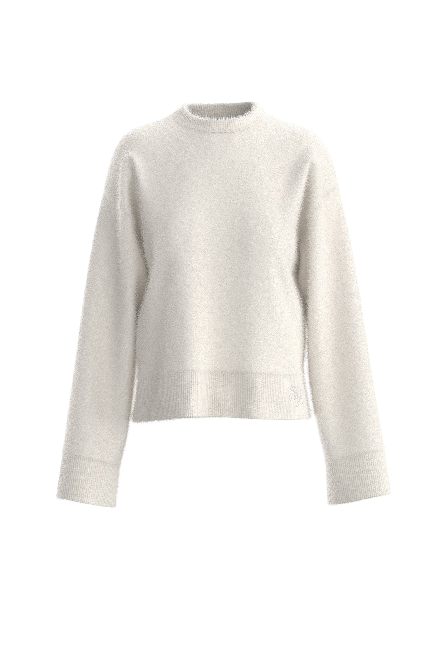 Pull Sfurryna à col rond - Open White
