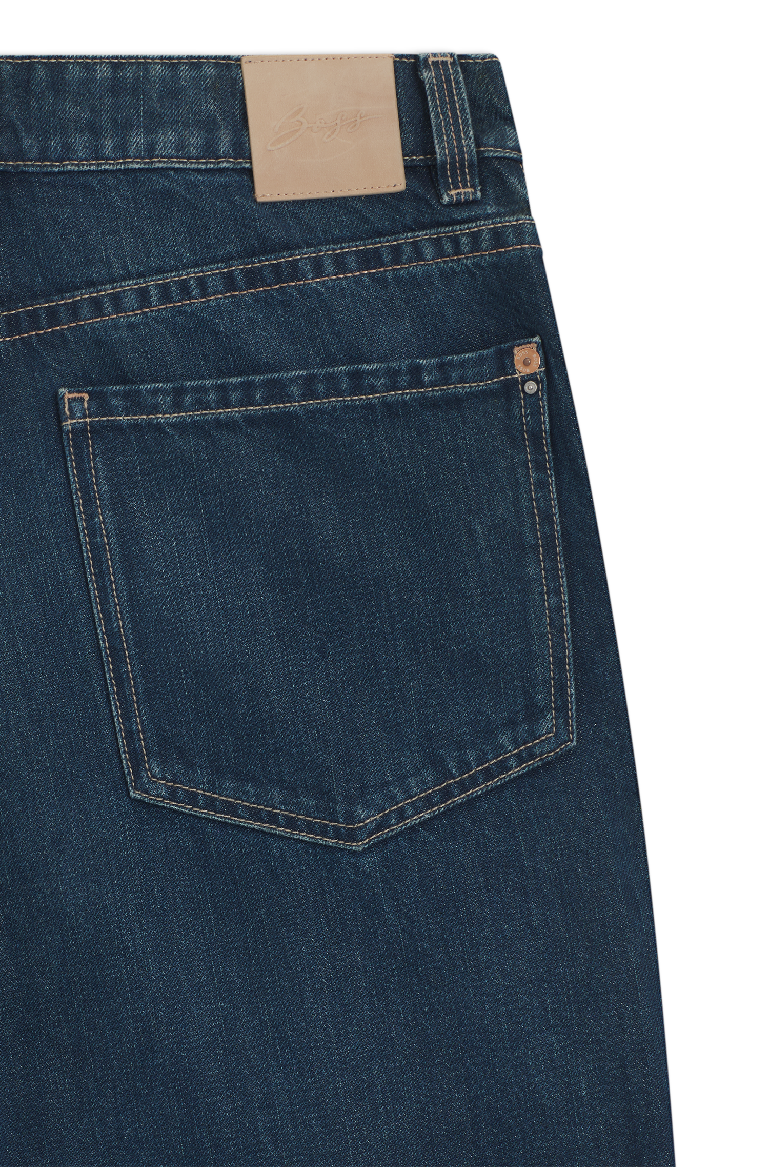 GREEN // JEANS C_SLOUCHY PLTD MR