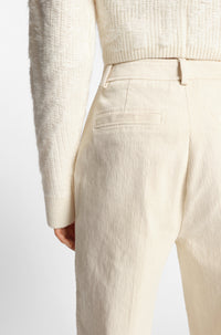 OPEN WHITE // FORMAL TROUSERS TECARINO2-W