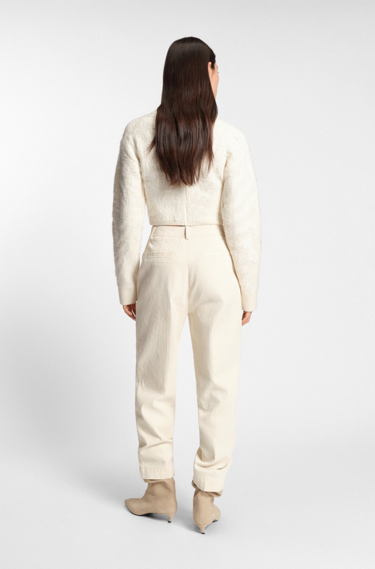 OPEN WHITE // FORMAL TROUSERS TECARINO2-W
