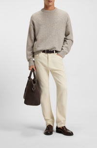 REF ADD // LIGHT BEIGE // LEATHER T-MEEST