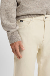 REF ADD // LIGHT BEIGE // LEATHER T-MEEST