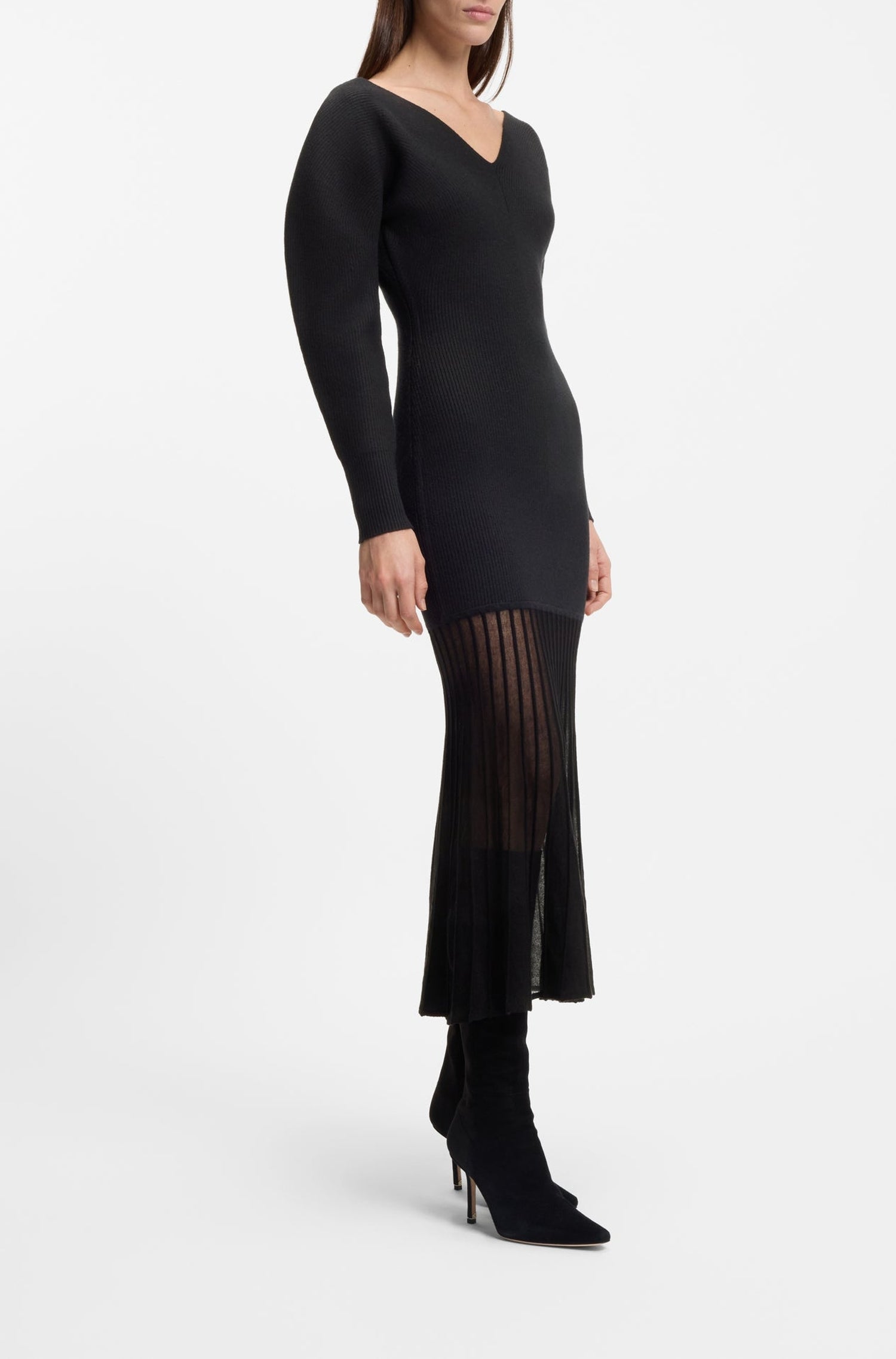 BLACK // KNITTED DRESSES FULENTI