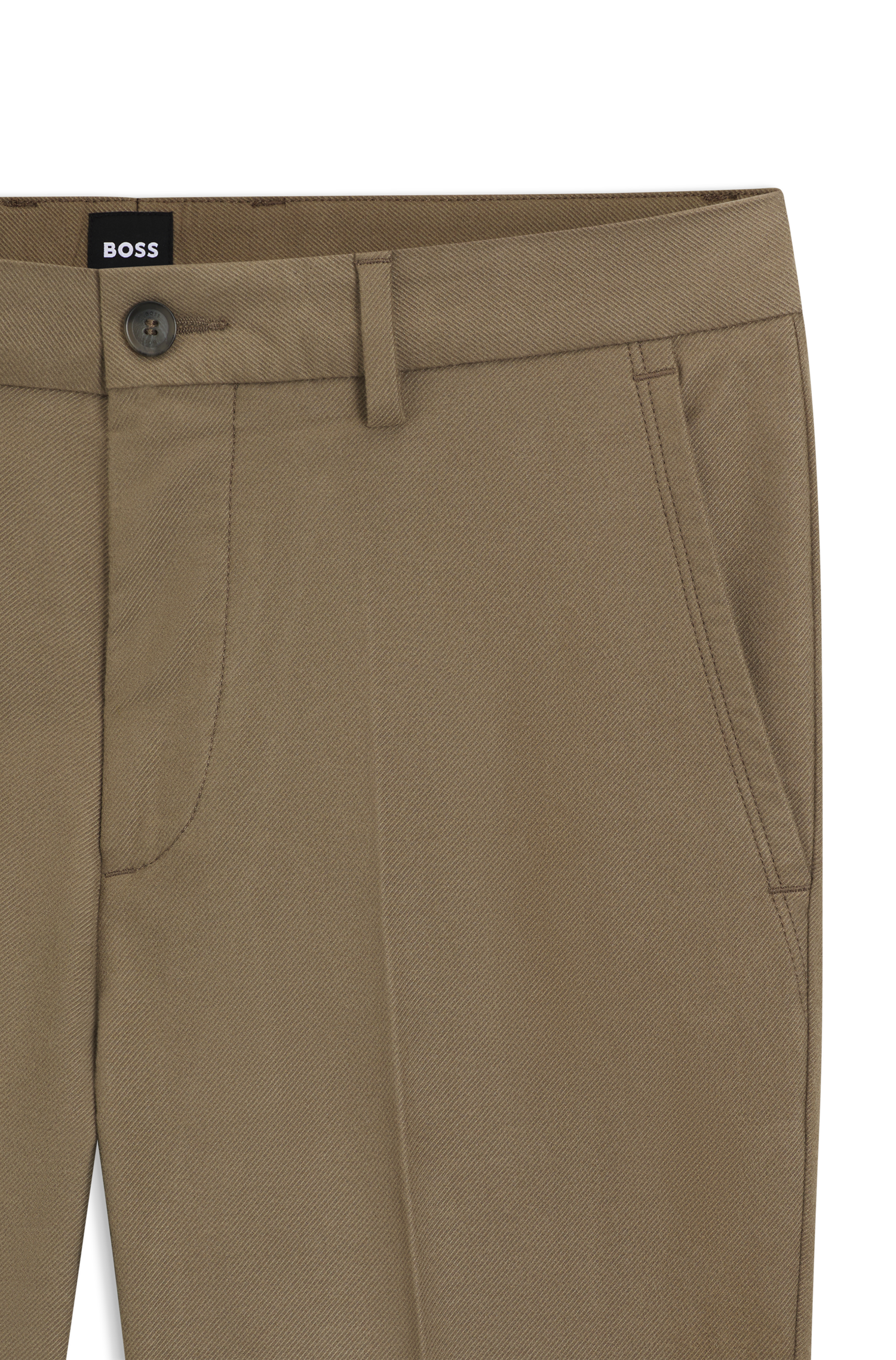 OPEN BROWN // CASUAL TROUSERS H-KAITON1