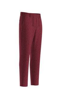 Pantalon de costume Perin - Dark Red