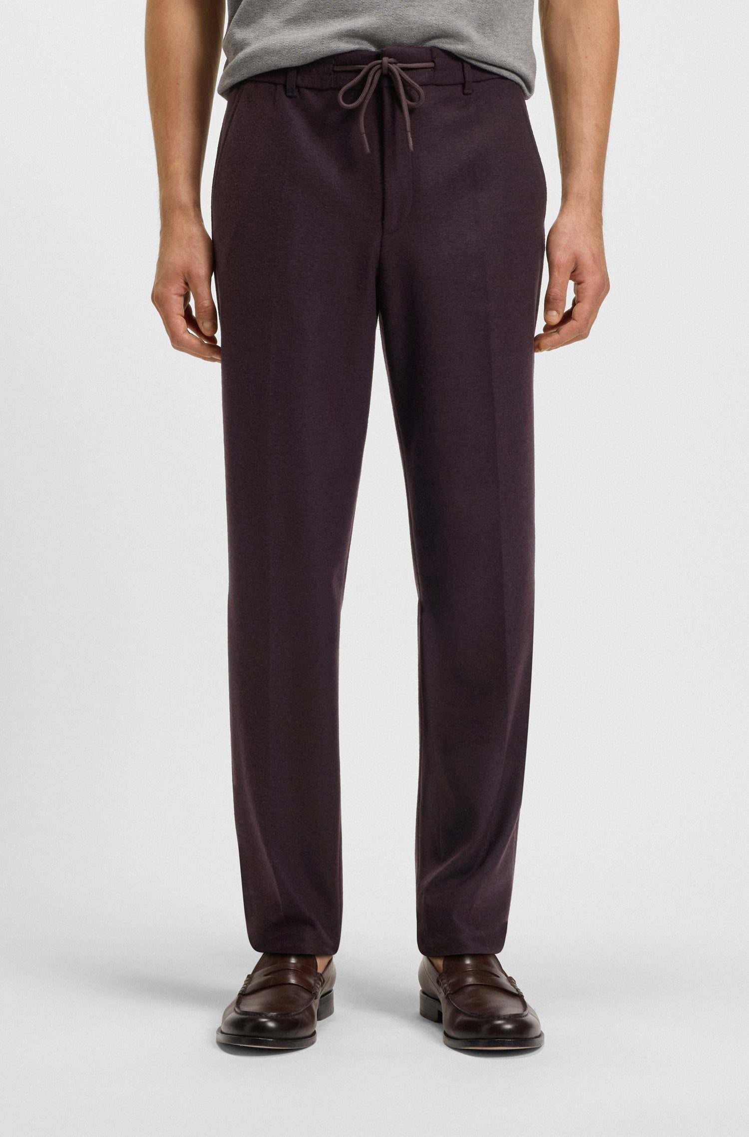 DARK RED // TROUSERS P-PERIN-J-RDS-WG-254