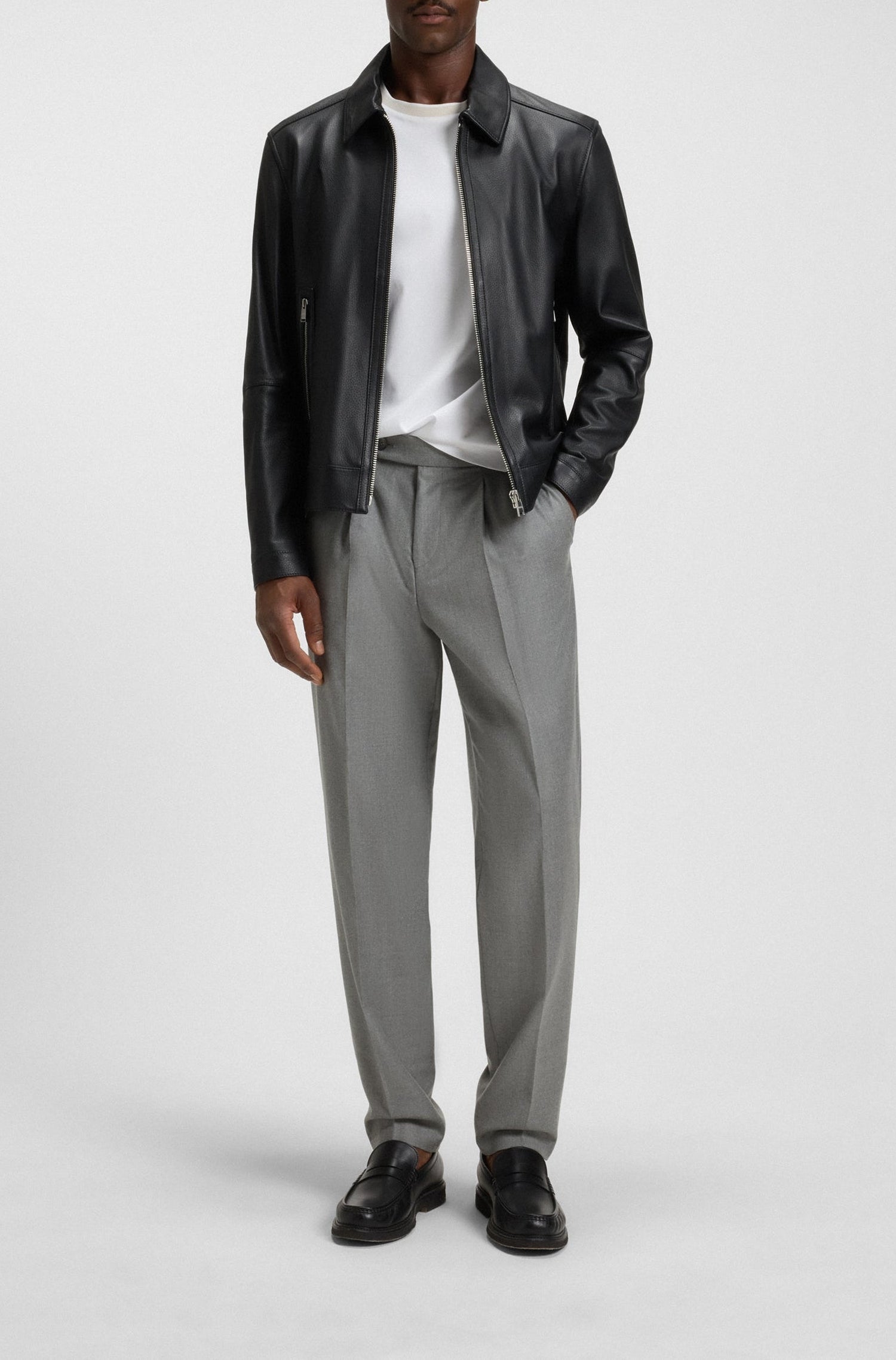 REF ADD // DARK BLUE // BUSINESS SHIRTS P-HANK-SPREAD-C1-222