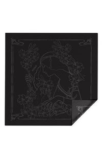 BLACK // SCARVES BANDANA CM 60X60