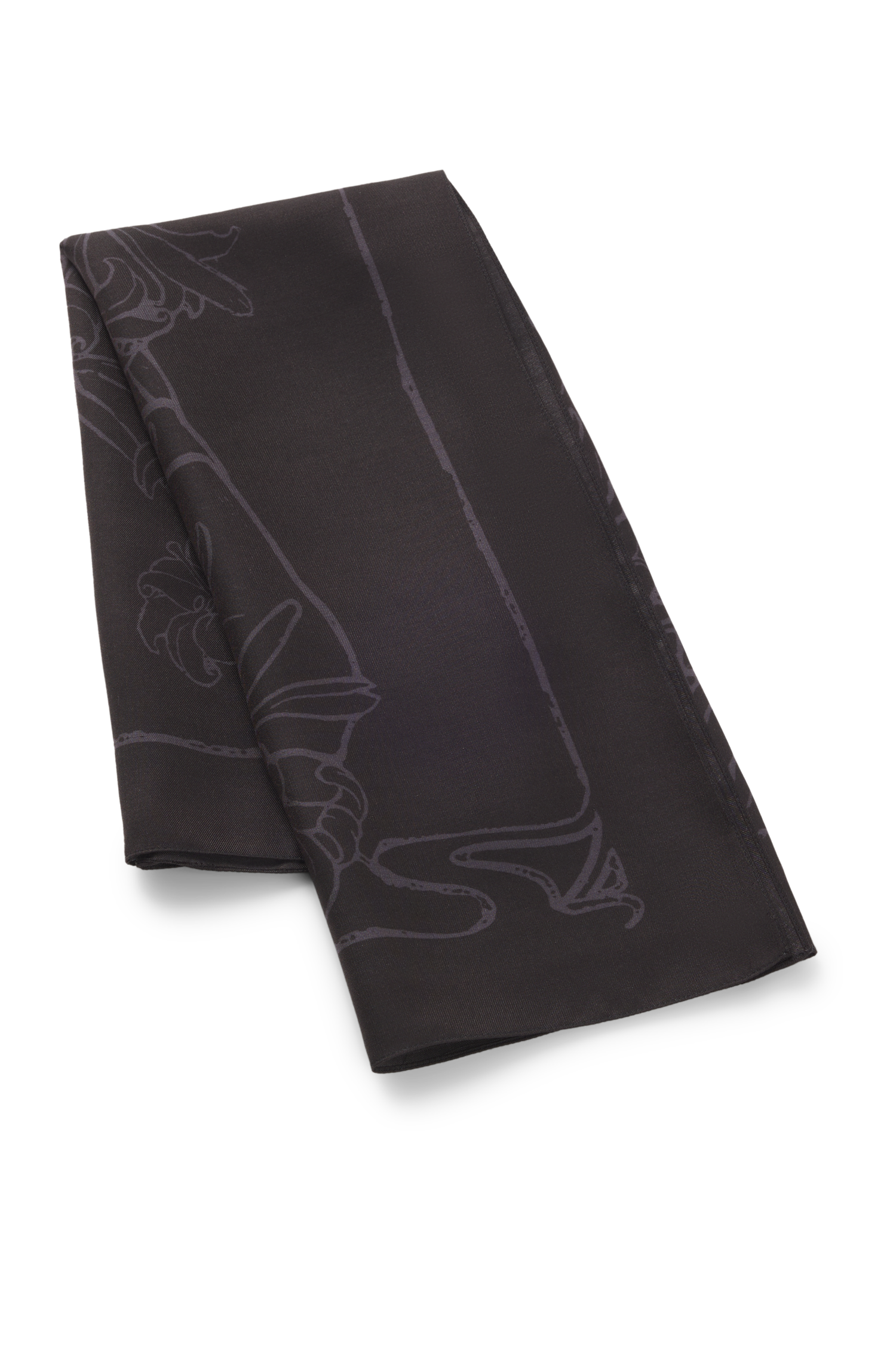 BLACK // SCARVES BANDANA CM 60X60