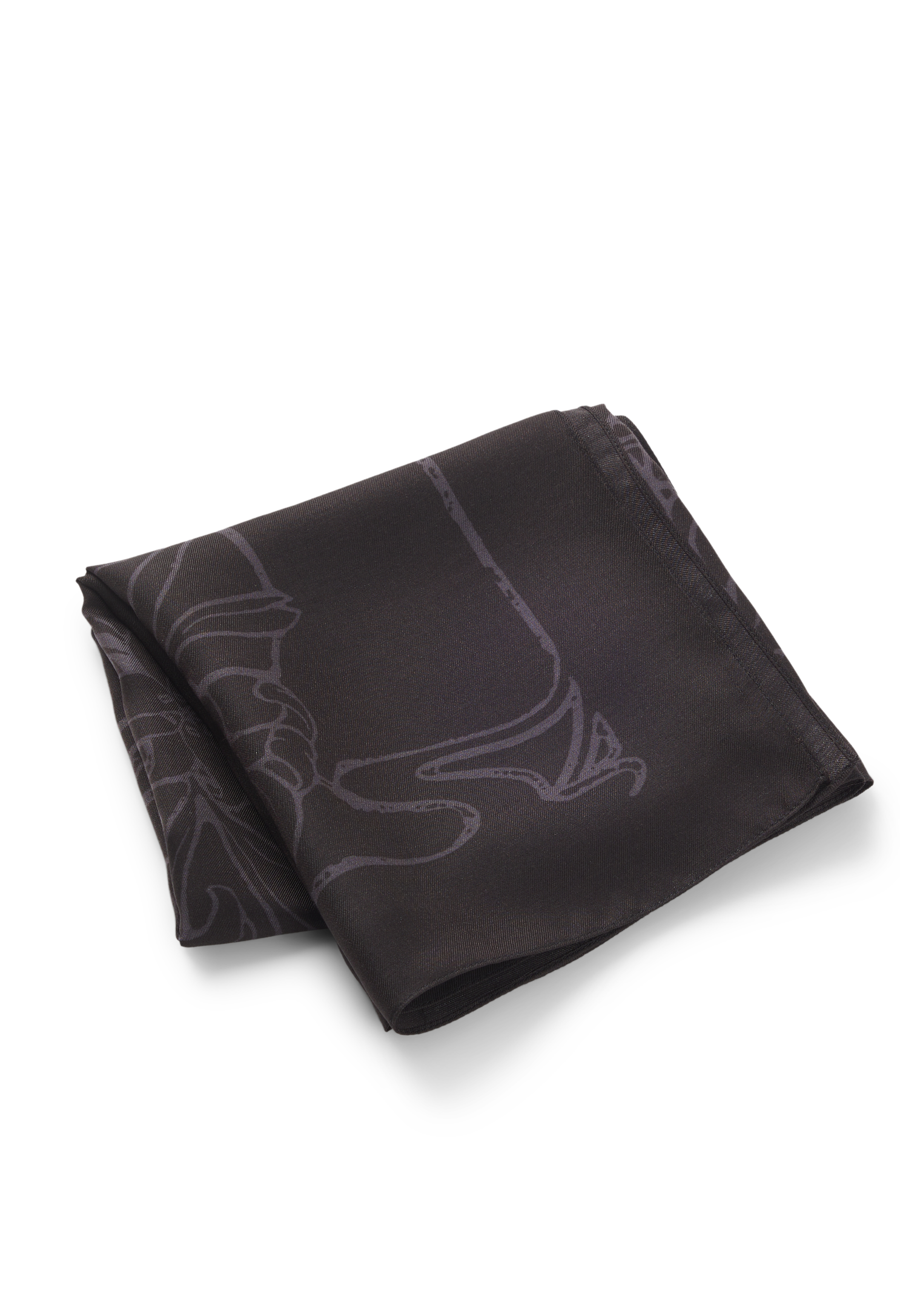 BLACK // SCARVES BANDANA CM 60X60