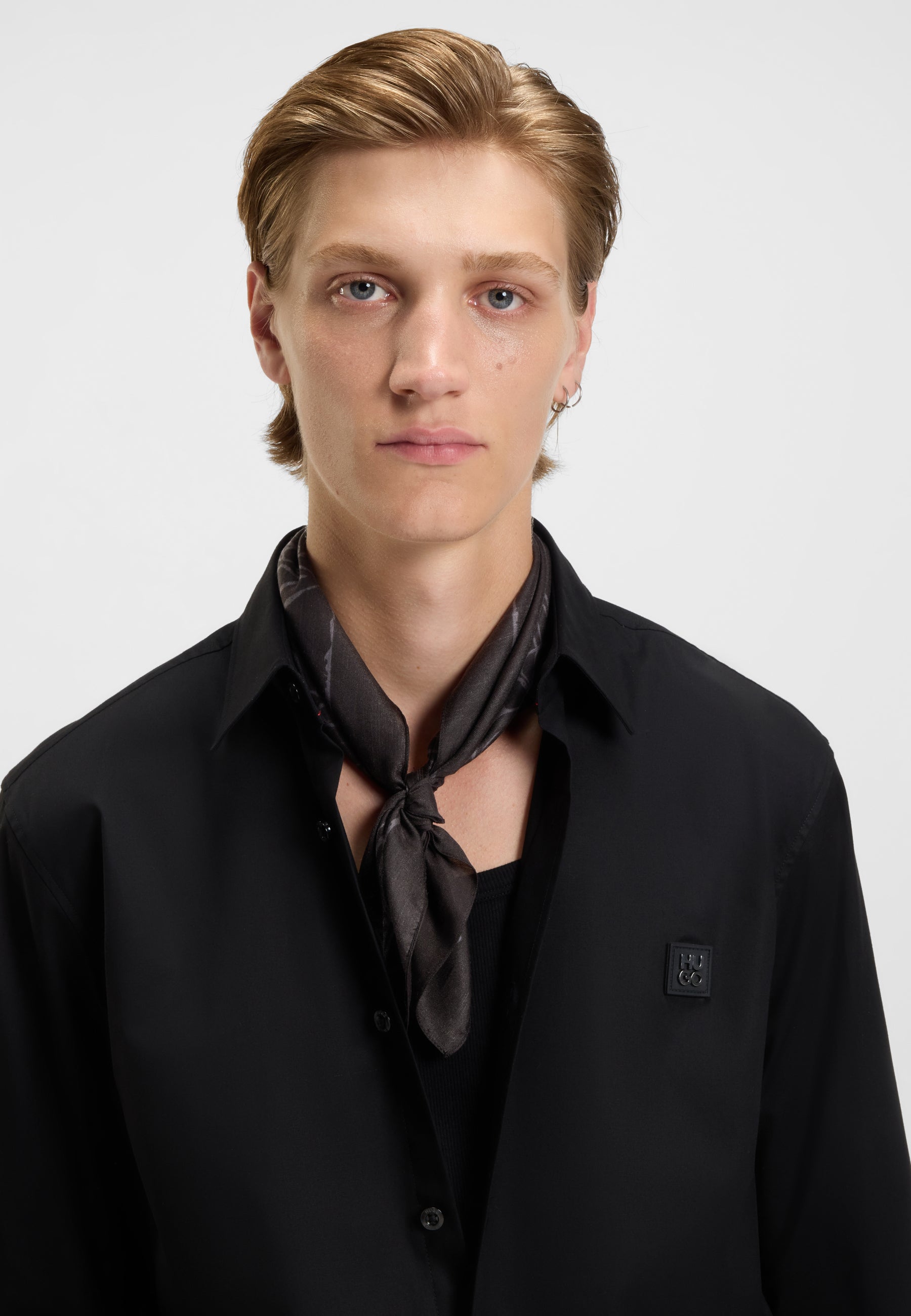 BLACK // SCARVES BANDANA CM 60X60