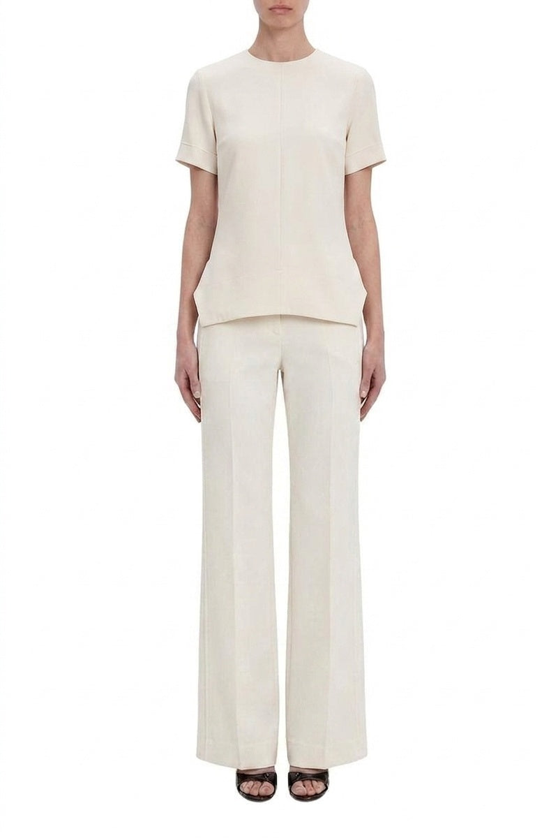 Side Panel Trouser - Ecru