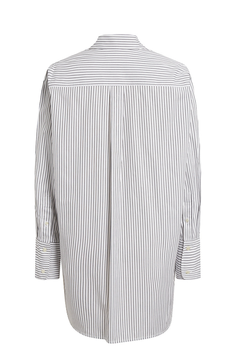 Oversized Shirt - White/Black