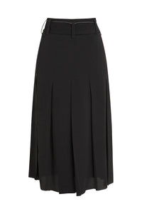 Trench Skirt - Black