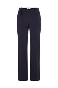 V Front Cropped Trouser - Midnight