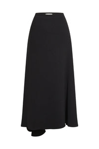 Spiral Seam Skirt - Black