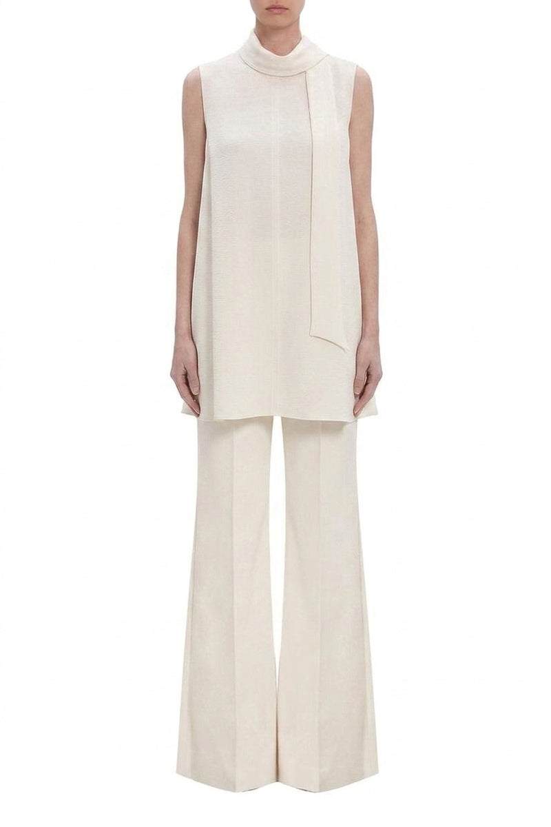 Sleeveless Mini Shift - Daisy White