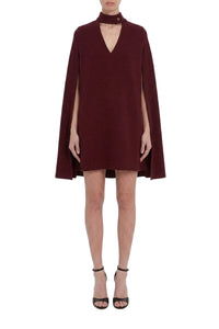 Sleeveless Mini Shift - Iron Red