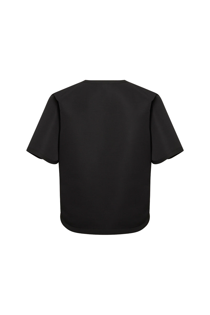 T-Shirt Top - Black