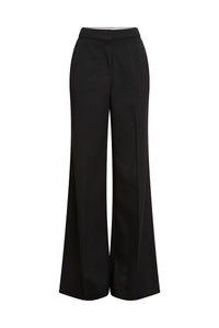 Wide Leg Trouser - Black