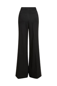 Wide Leg Trouser - Black