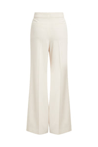 Wide Leg Trouser - Cream