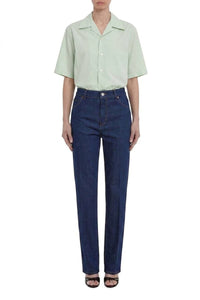Short Sleeve Pyjama Shirt - Turquoise