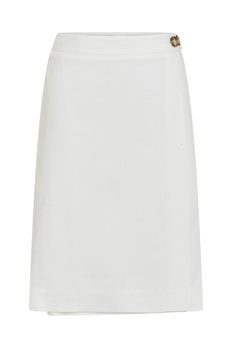 Wrap Skirt - Optic White
