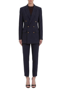 Slim Double Breasted Jacket - Midnight