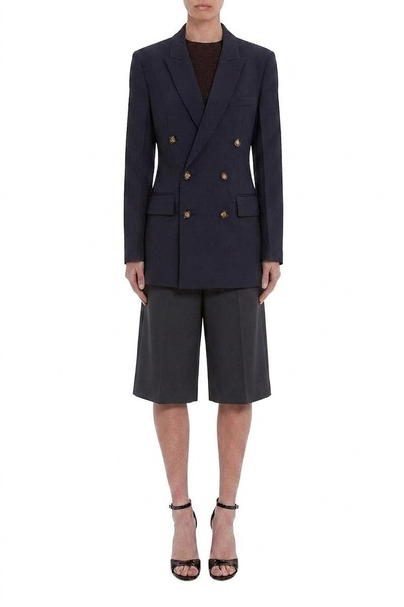 Waistband Detailed Tailored Short - Midnight