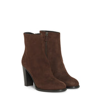 Bottines Alaina 90 - Teak Velours